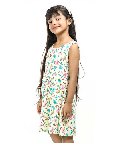 Girl's Sleeveless Frock